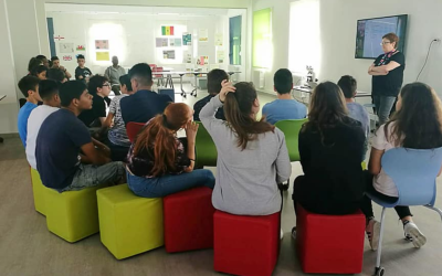 Incluciencia: primera actividad de 2018 en colegio calasancio de Zaragoza