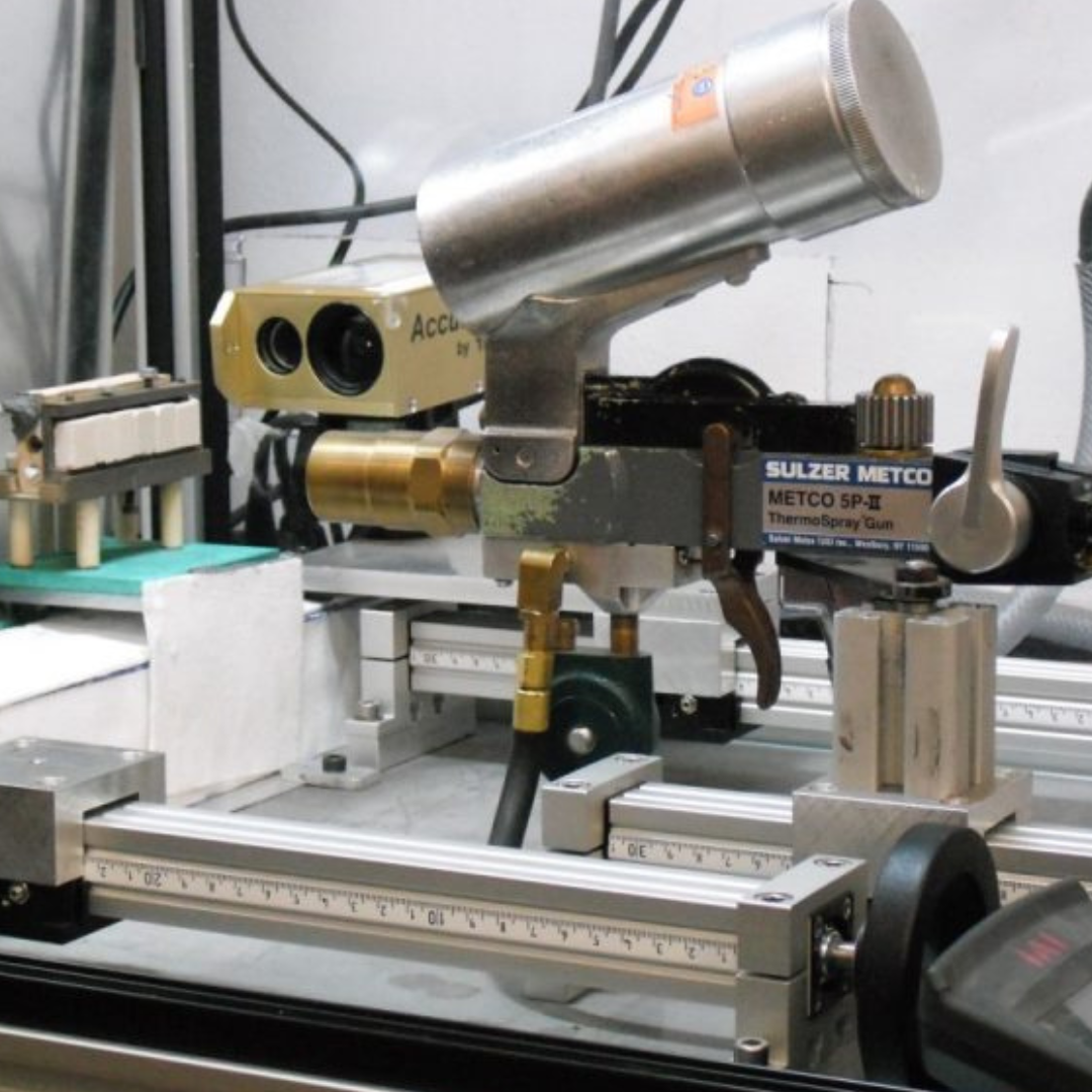 Pistola de proyección térmica para simulación de llama - Grupo de Procesos Químicos Avanzados - Instituto de Carboquímica